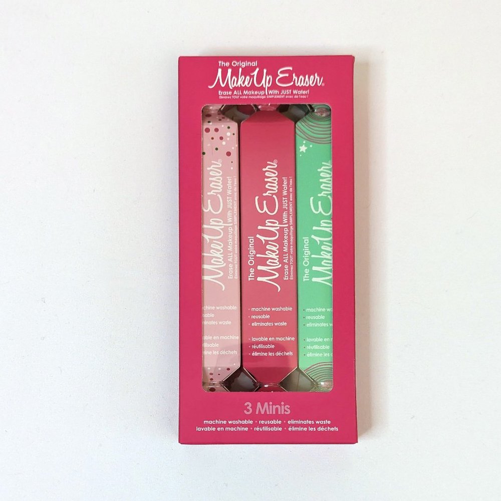 The Original Makeup Eraser Set Of 3 Minis Reusable Makeup Remover Wipes BNIB
